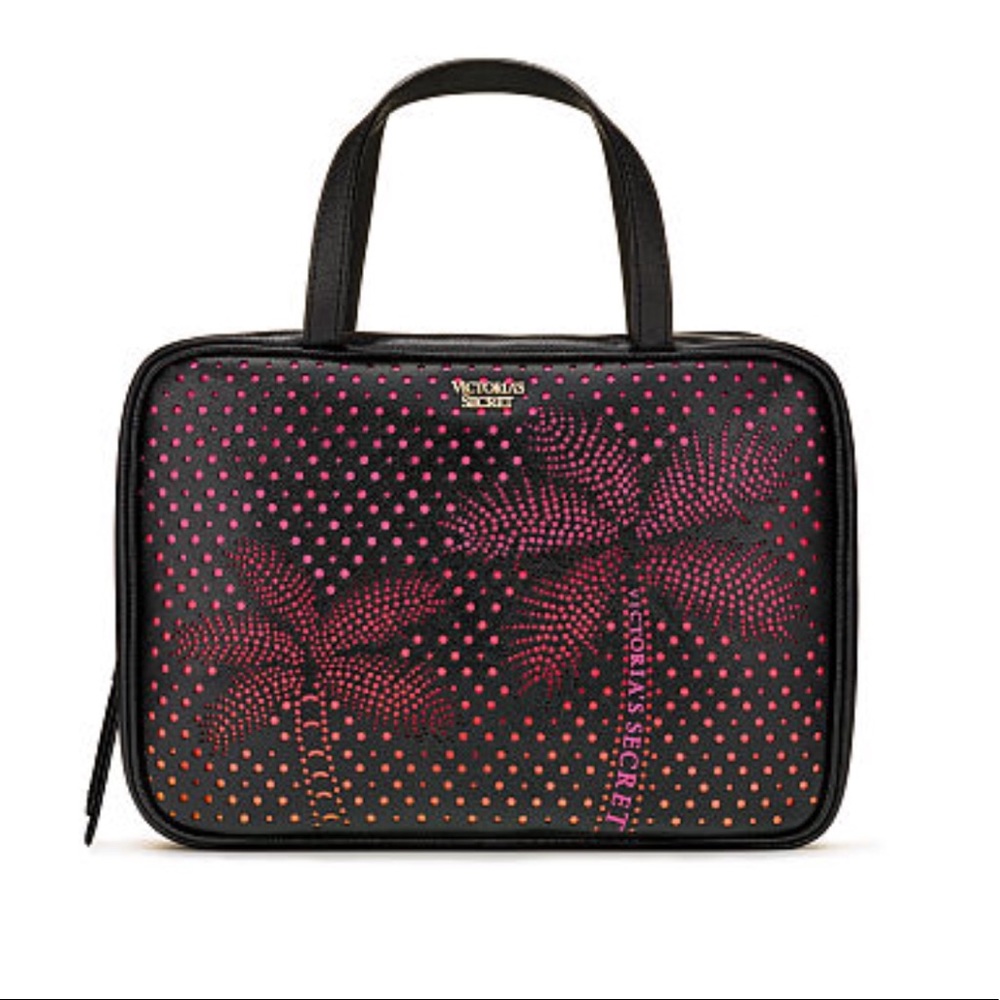 Victoria's Secret Palm Tree Jetsetter Travel Case